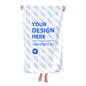 Vertical Microfiber Skin-friendly Absorbent Bath Towel