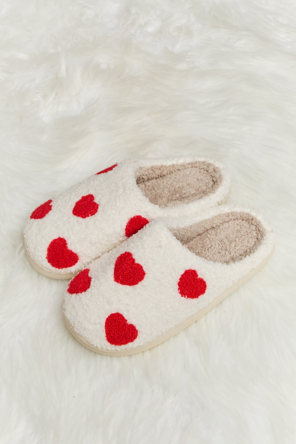 Melody Printed Plush Slide Slippers - PureSelect