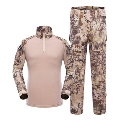 G2 Frog Suit Suit Men's Long-sleeved American Camouflage Outdoor Training Suit