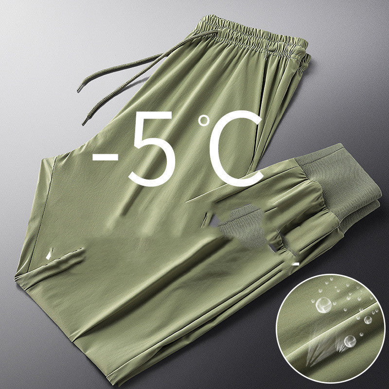 Men's Korean Fashion Summer Quarter Sweatpants – Loose Ice Pants for Versatile Casual Style