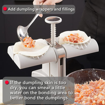 Collfa Automatic Dumpling Maker Mold – 2-in-1 Ravioli Press Set