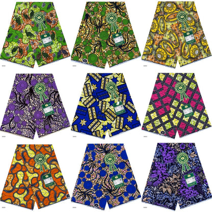 Printed Super Wax Fabric African