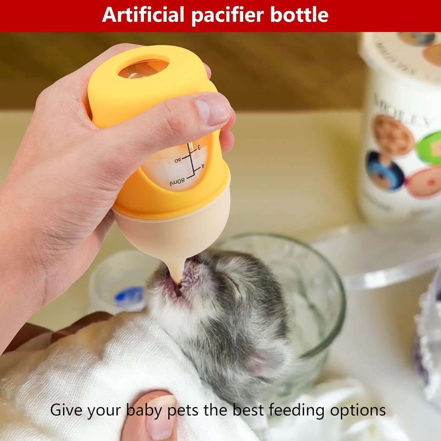 Puppy & Kitten Nursing Pet Feeding Bottle