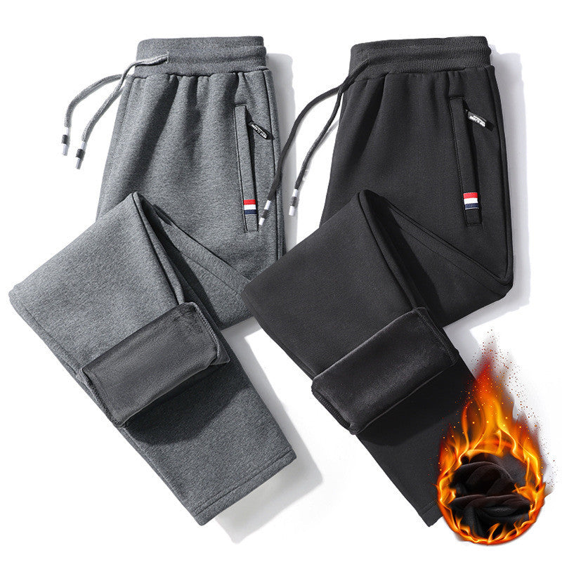 Men's Casual Loose Straight-Leg Cotton Sweatpants – Comfortable and Stylish