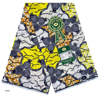 Printed Super Wax Fabric African