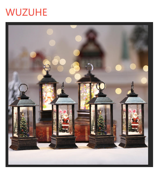 Christmas Simulation LED Flame Small Oil Lamp