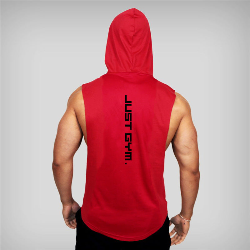 Hooded Loose Fitness Vest for Men