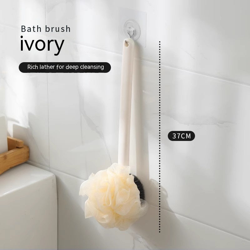 Soft Bath Brush & Back Rub Towel