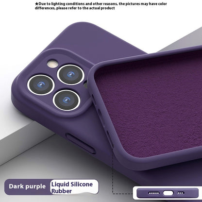 Liquid Silicone Case Drop-resistant Skin-friendly