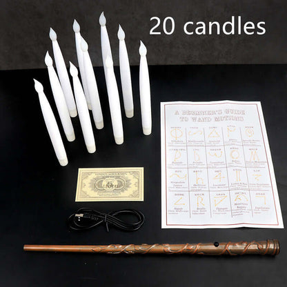 Remote-Controlled Flameless Floating Candles – Warm Flickering Light