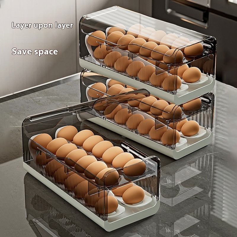 Food Grade Drop-resistant Egg Holder Storage Box