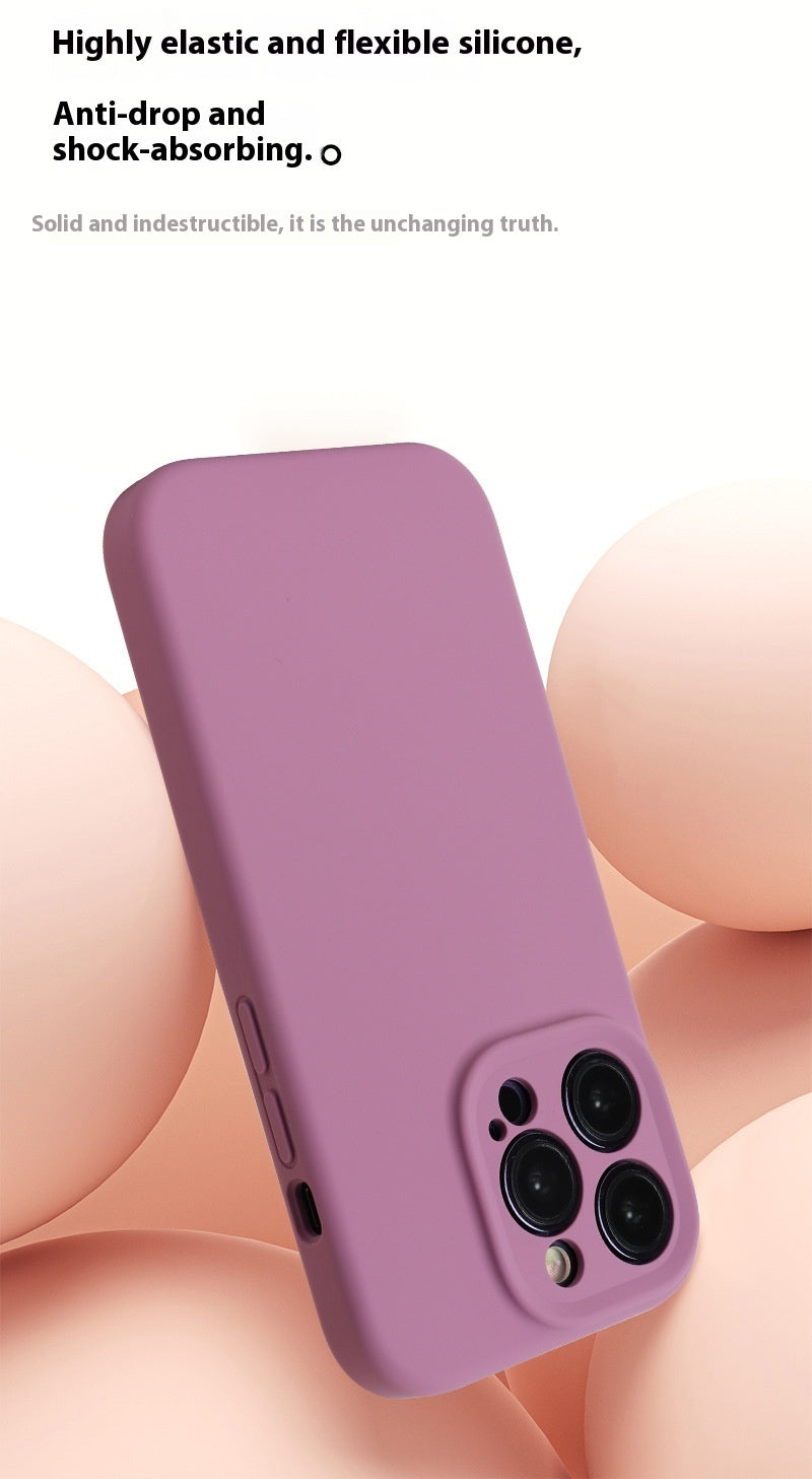 Liquid Silicone Case Drop-resistant Skin-friendly