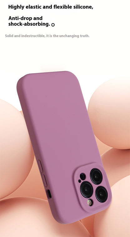 Liquid Silicone Case Drop-resistant Skin-friendly