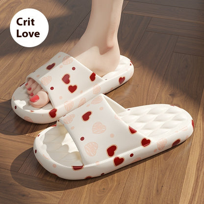 Women's Summer Cute Cartoon Printed Home Slippers