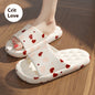 Women's Summer Cute Cartoon Printed Home Slippers