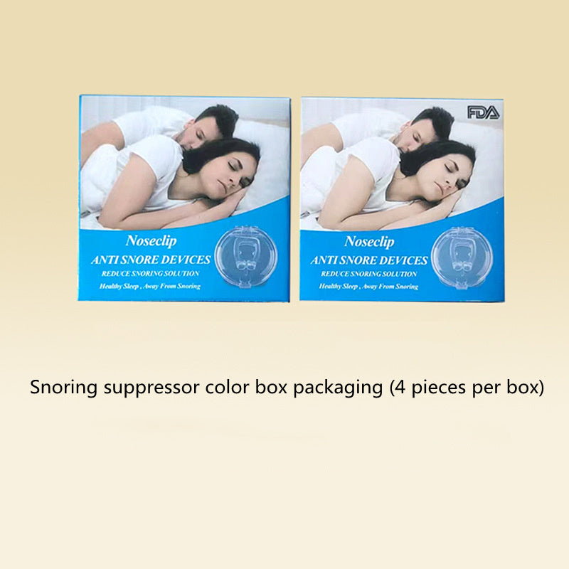 Magnetic Anti-Snore Silicone Nose Clip