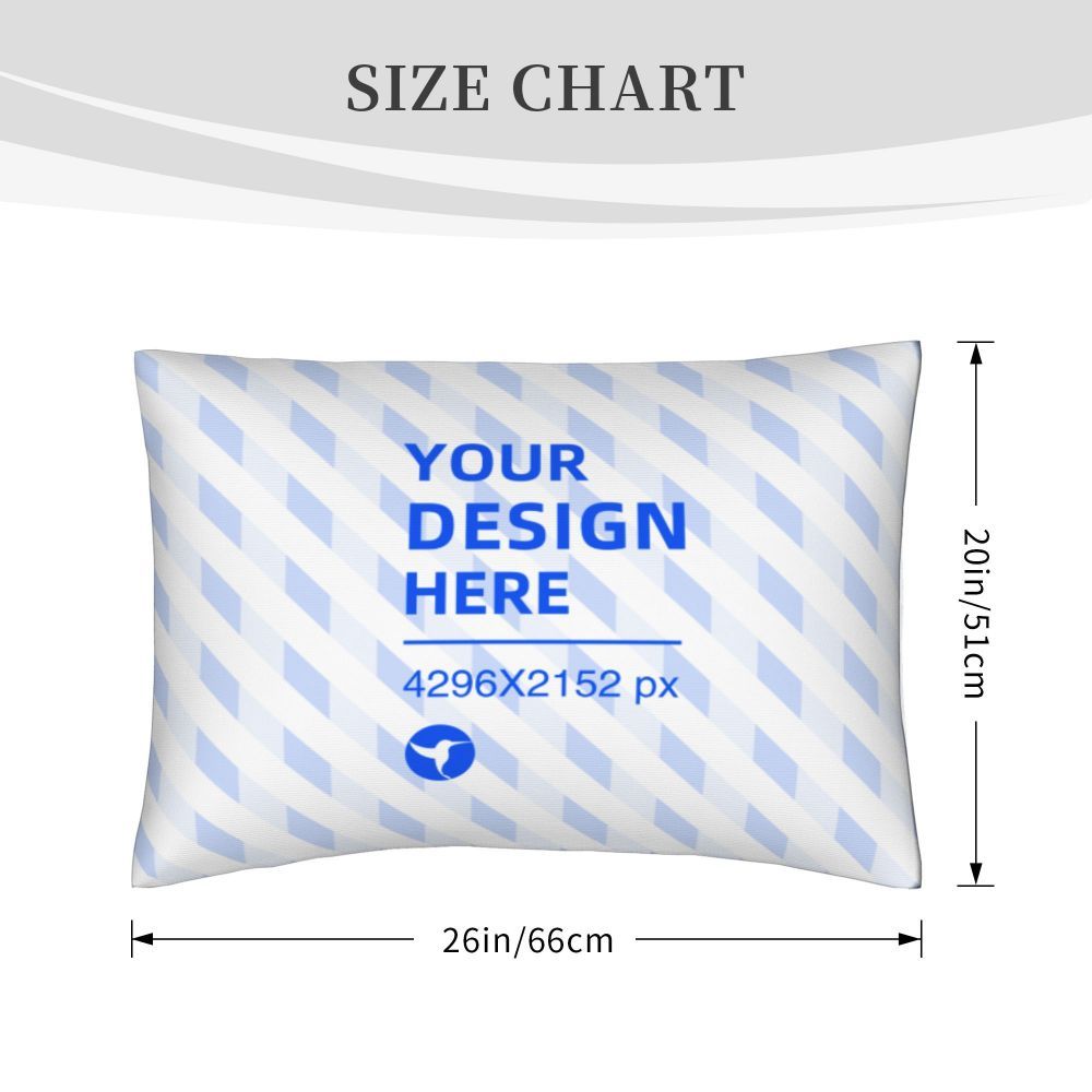 20x26in Skin-Friendly Comfortable Envelope Seal Pillowcase