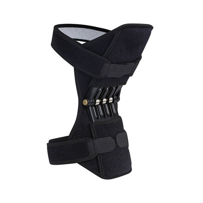 Knee Support Brace with Rebound Spring for Stability