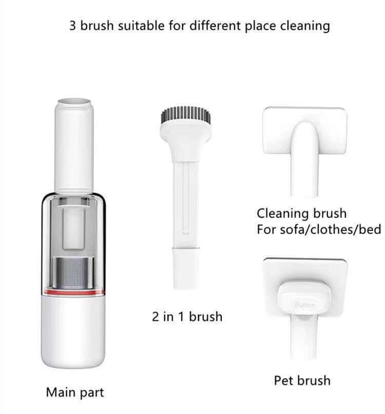 Pet Cordless Vacuum Cleaner for Hair Removal