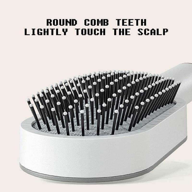 Comb Self-Cleaning Hair Brush, 3D Air Cushion Massage Brush Air Bag Massage