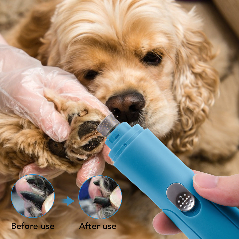 Electric Pet Nail Grinder & Polisher for Dogs – Ultimate Claw Trimmer