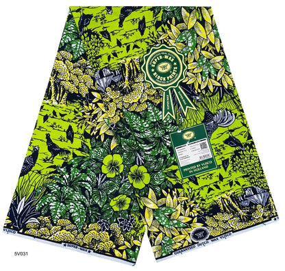 Printed Super Wax Fabric African
