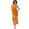 Women's African Ethnic Cotton Batik Dress