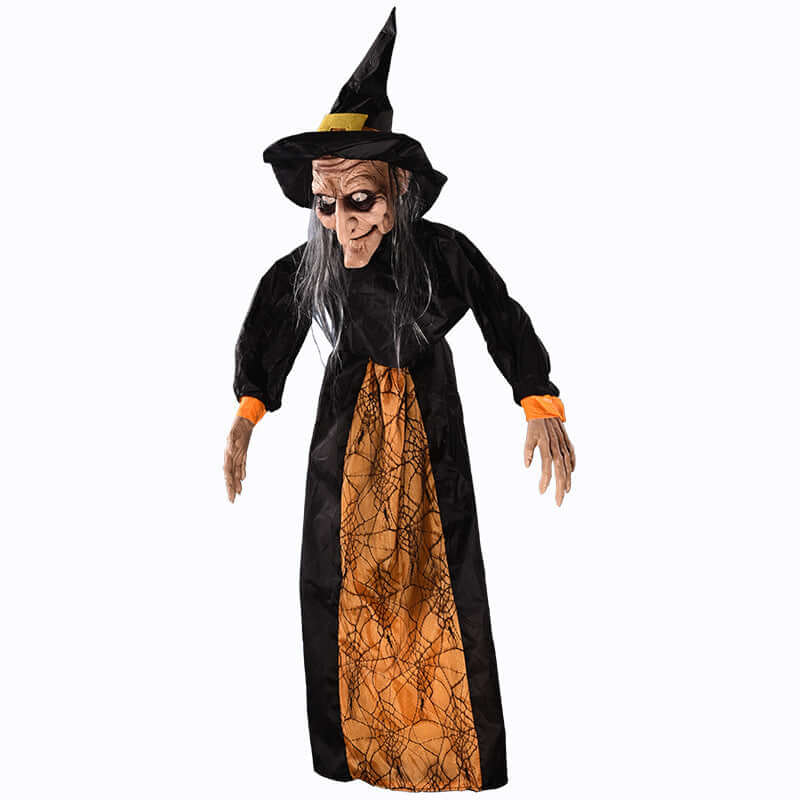 Halloween Voice-Activated Witch Ghost Toy for Outdoor Decor