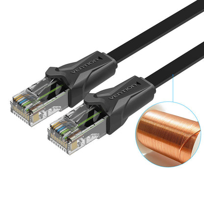 Flat Cat6 Pure Copper Gigabit Network Cable for Router and Computer