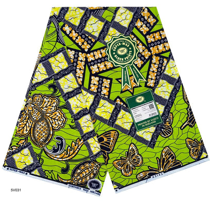 Printed Super Wax Fabric African