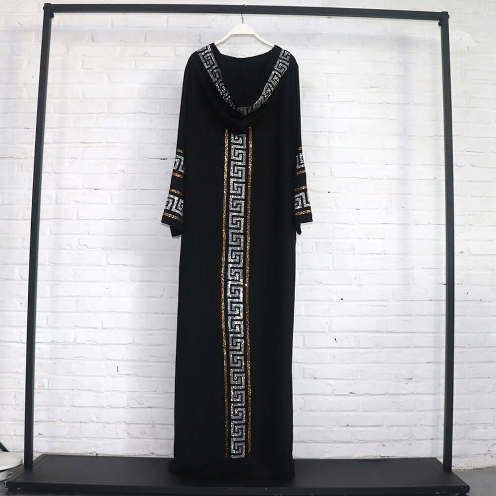 African National Costume Swing Dress in Muslim Style