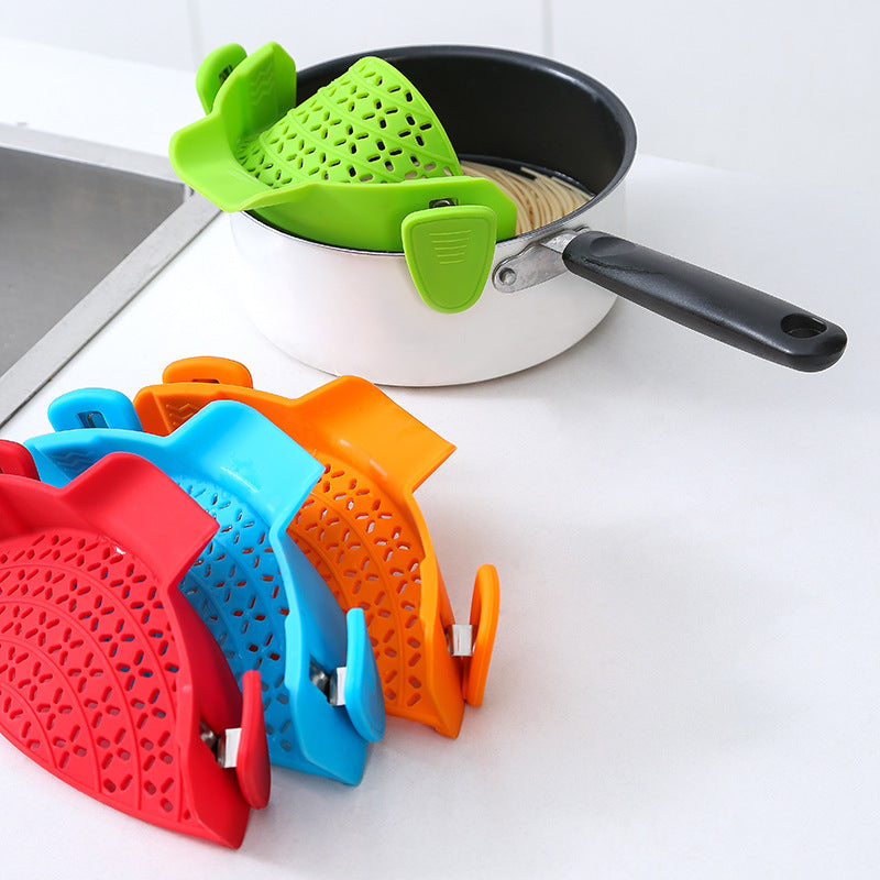 Bouchon de vidange latéral en silicone pour casserole