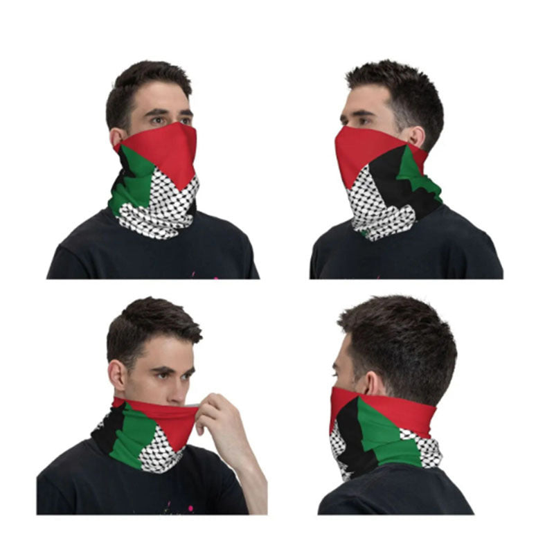 Flag Scarf Multi-functional Sun Protection Cycling Mask