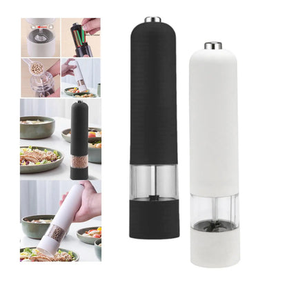 Automatic Electric Black Pepper & Sea Salt Grinder