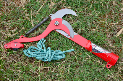 Effort-saving Fruit Picker With Rope High Branch Scissors