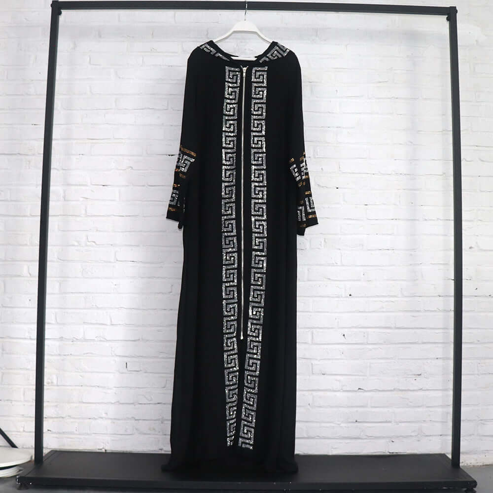 African National Costume Swing Dress in Muslim Style