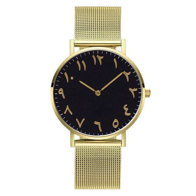 Luxury Quartz Watches for Men and Women with Stainless Steel Straps