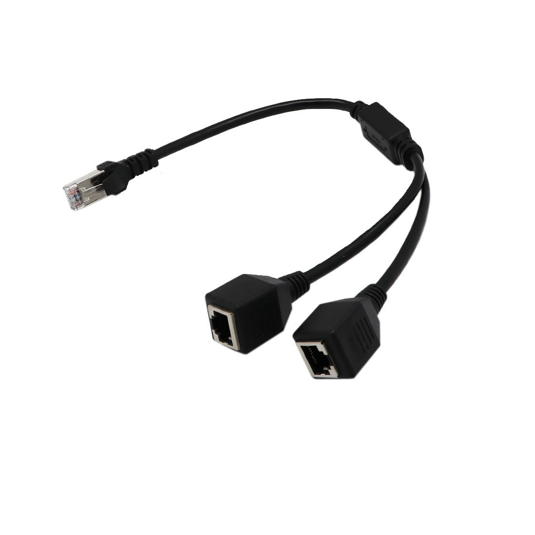 One-in-two Ethernet LAN Network Adapter Cable