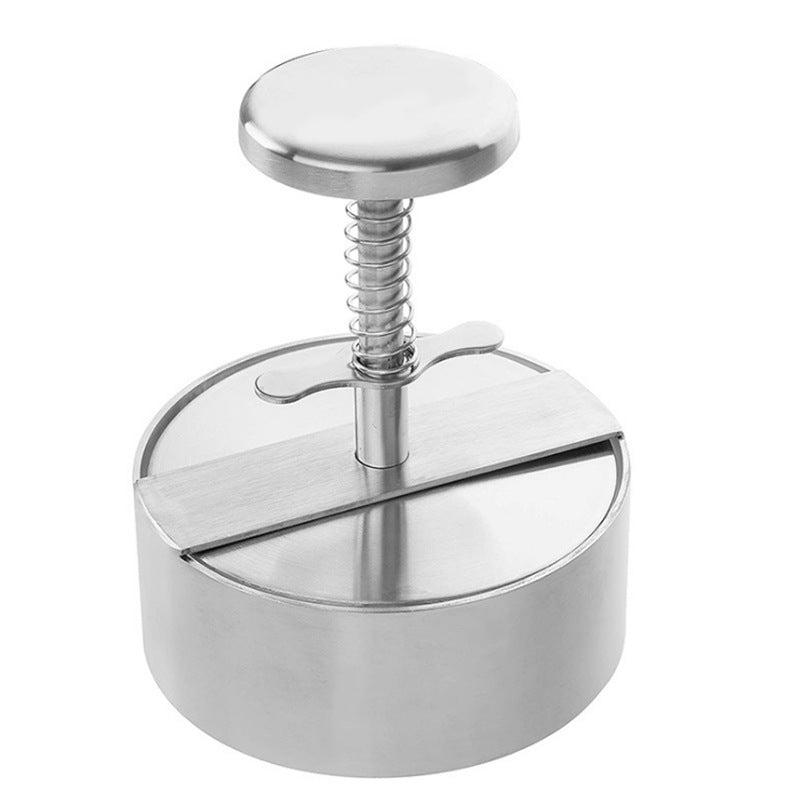 Stainless Steel Patties Mold Burger Meat Press