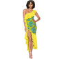 Women's African Ethnic Cotton Batik Dress