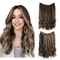 SARLA Synthetic Wave Clip-In Hair Extensions - PureSelect