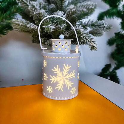 Nordic LED Candle Lanterns – Creative Holiday Decor