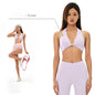 Comfortable Simple Body Fitness Yoga Outfit for Women