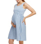 Striped Maternity Dress - PureSelect