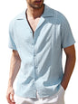 Men's Casual Linen Guayabera Shirt