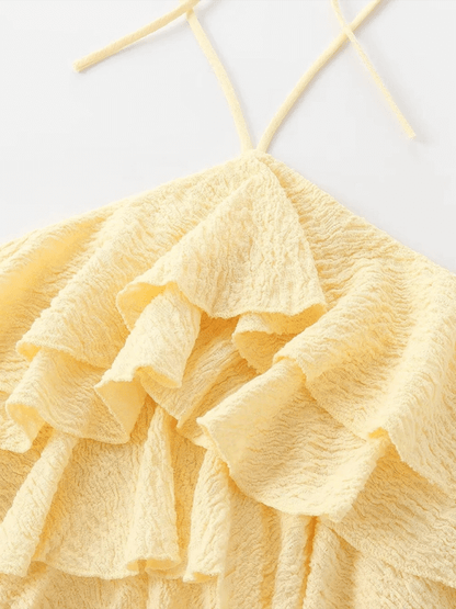 Layered Ruffle Camisole Top