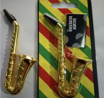 Small Metal Saxophone Pipe - PureSelect