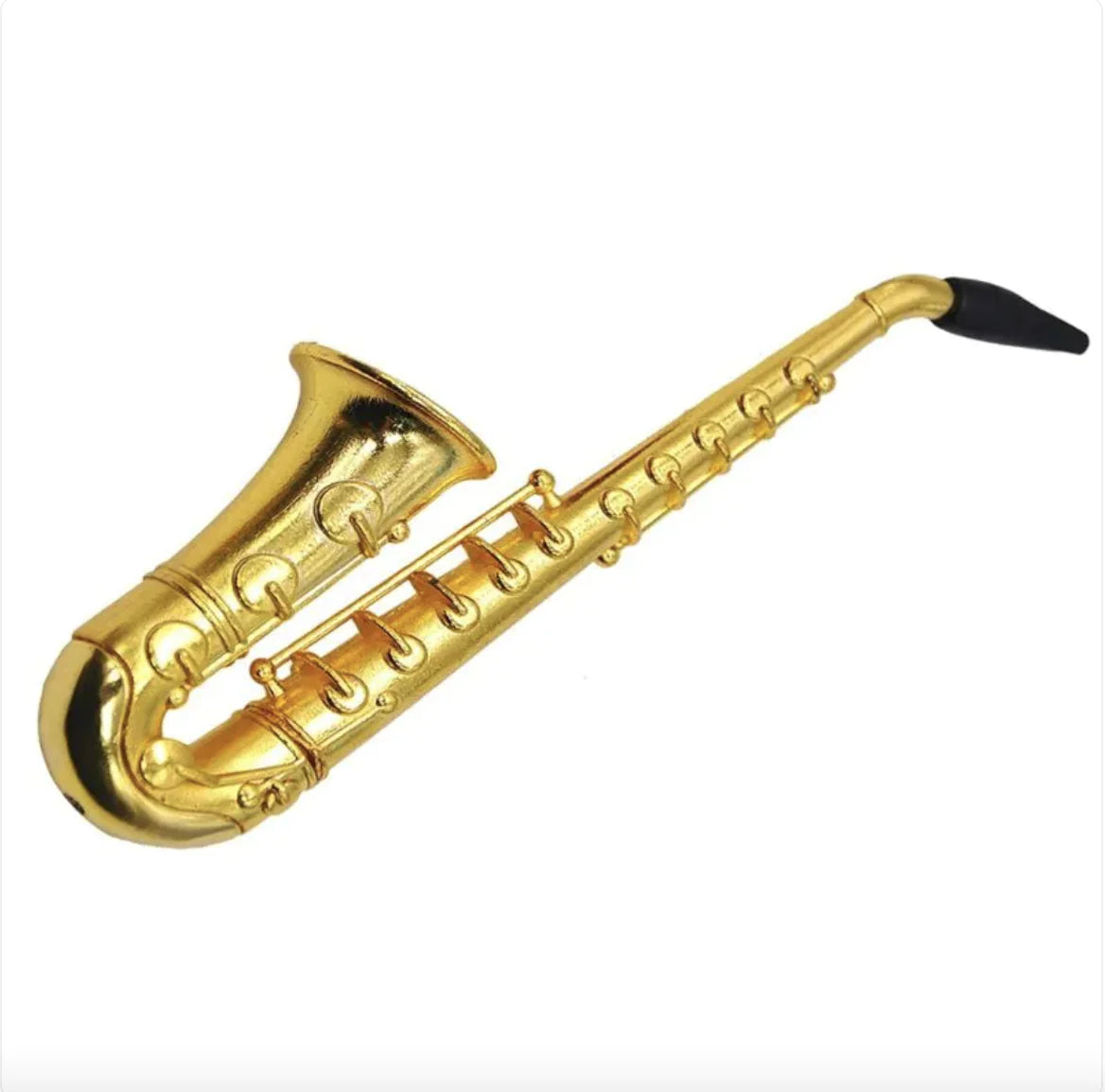 Small Metal Saxophone Pipe - PureSelect