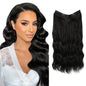 SARLA Synthetic Wave Clip-In Hair Extensions - PureSelect