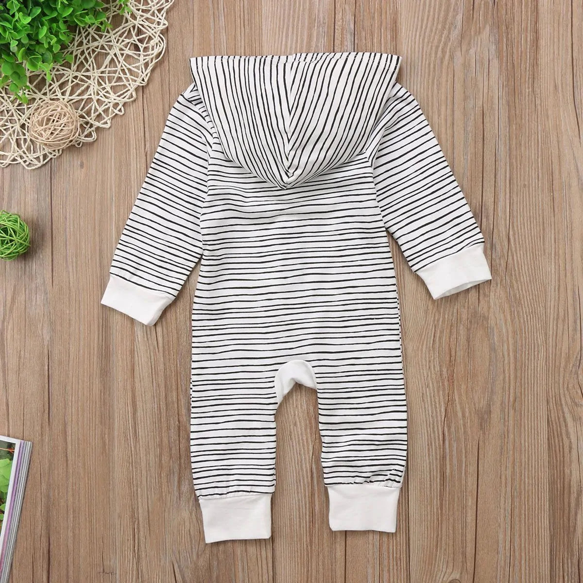 Striped Hooded For Babies - PureSelect